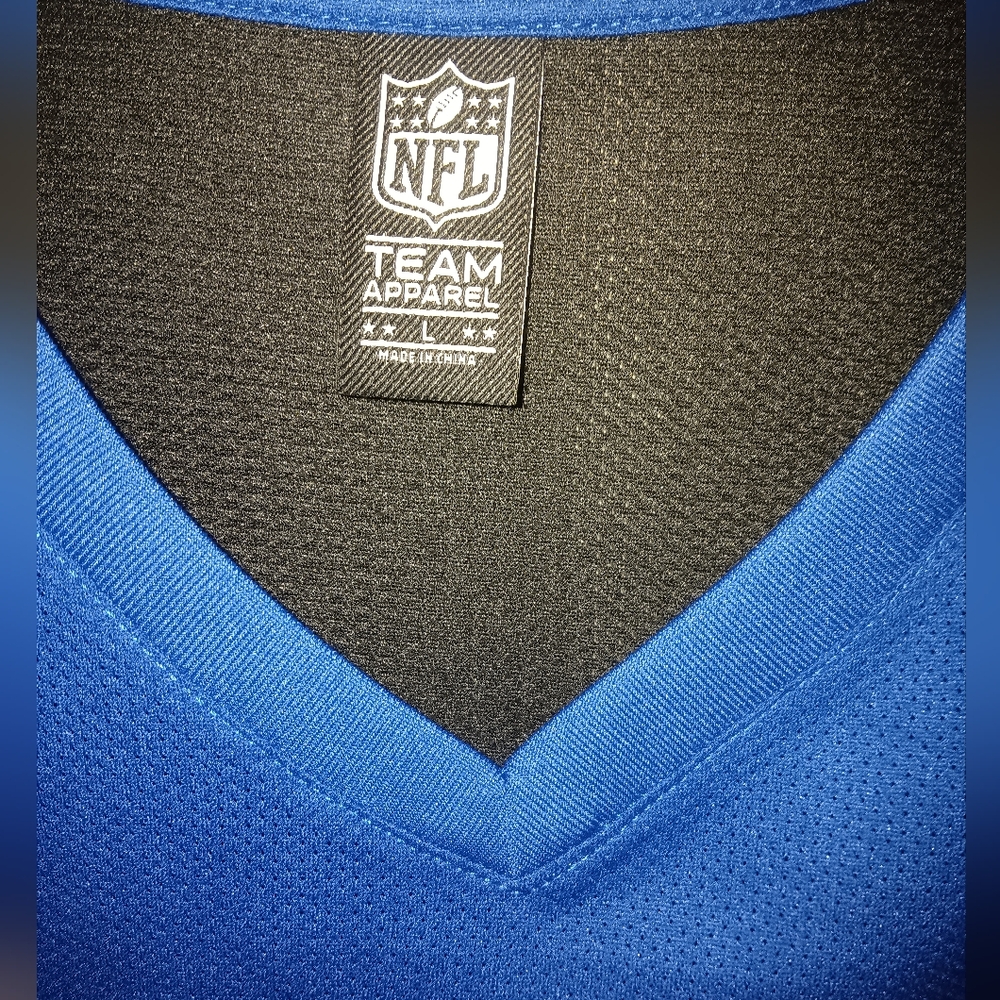 Blue Indianapolis Colts Jersey Shirt - Picture 2 of 3